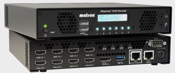Matrox maevex-6152 quad-4K