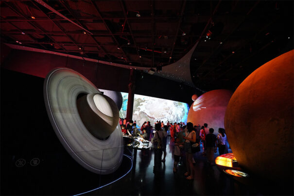 Christie en Museo Astronomia Shanghai