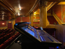 RMS Pro Audio Digico en teatro Elgin Winter Garden