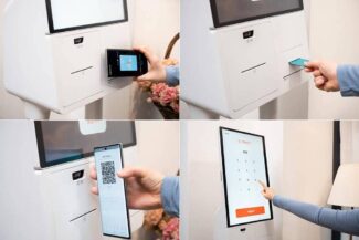 Cafe Gratitude Samsung Kiosk KM24A