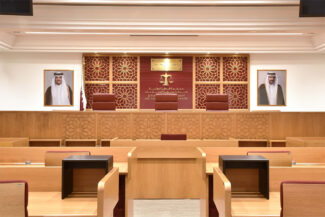 Arthur Holm en Tribunal Qatar
