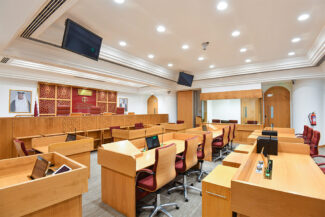 Arthur Holm en Tribunal Qatar