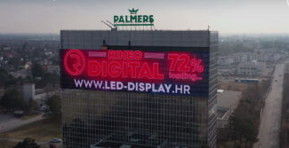 Rineo pantalla Led Absen en Palmers Viena