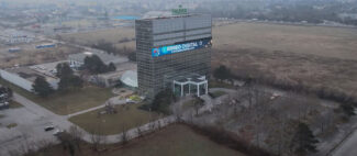 Rineo pantalla Led Absen en Palmers Viena