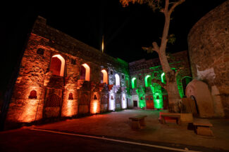 Digital Projectionen Jhansi Fort India