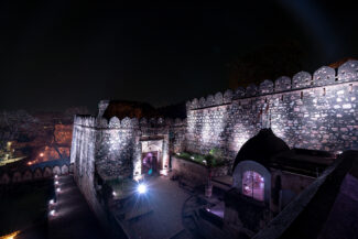 Digital Projectionen Jhansi Fort India