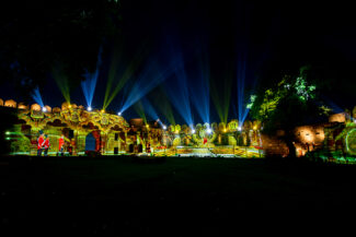 Digital Projectionen Jhansi Fort India