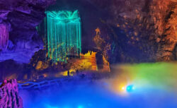 Barco en Parque Forestal Jiuyishan