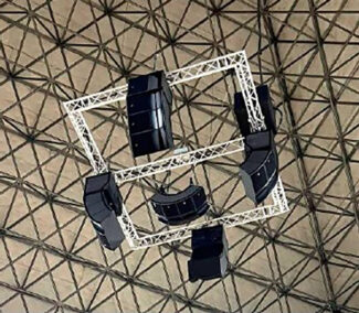 L'Acoustics en Walter Pyramid