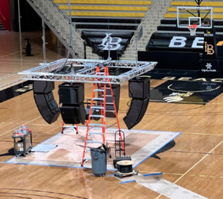 L'Acoustics en Walter Pyramid