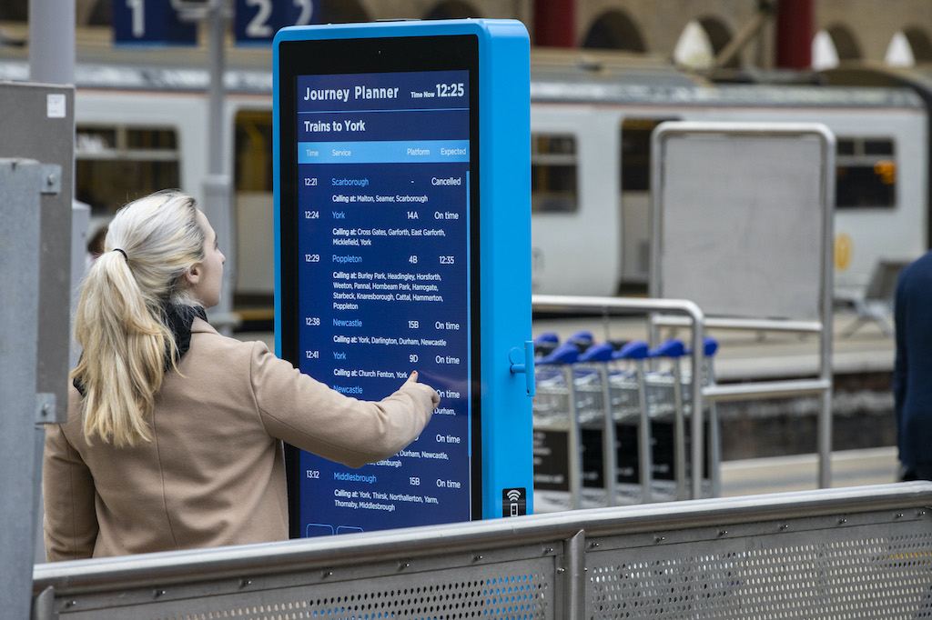LB Foster creates interactive totems with Zytronic technology