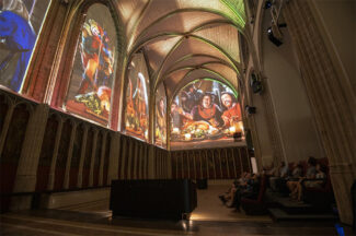 Barco en la Batalla de Golden Spurs