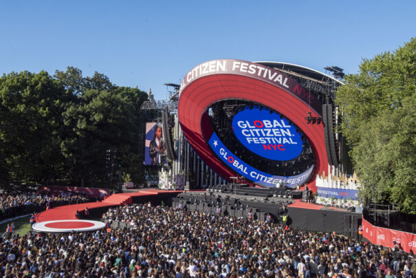 Riedel en Global Citizen Festival 2022