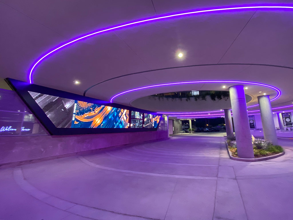 SNA Displays brings digital art to luxury Hollywood residences World