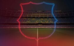 Flock Drone Art Spotify Camp Nou