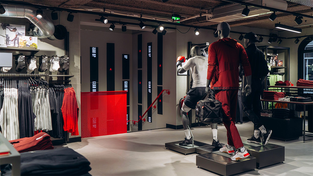 Ganar frecuentemente porcelana Under Armour apuesta por Led Dream para su tienda en Australia