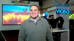 Digital Projection ISE2023. Xavi Oriola, marketing y comunicación en Estalella Audiovisual