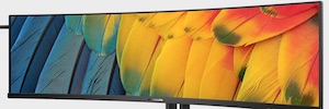 Philips SuperWide 32:9 sustituye la configuración de doble pantalla