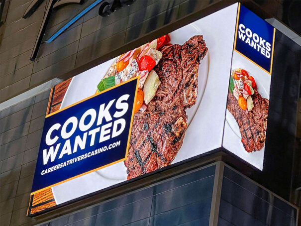 SNA Displays en Rivers Casino Pittsburgh