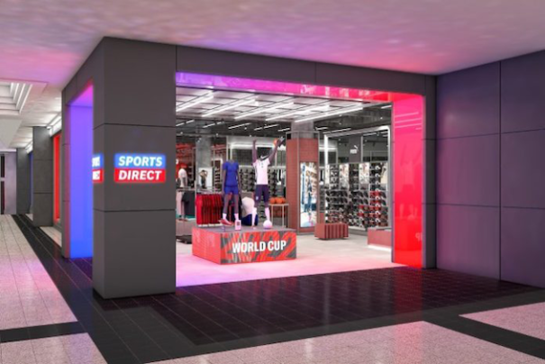Sports Direct Manchester inurface media