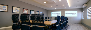 SAW updates with AV solutions and videoconferencing RFS boardroom