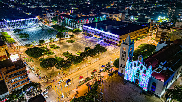 Christie en catedral de Tuxtla