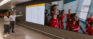El aeropuerto de Bruselas renueva su señalización digital con la tecnología dvLED de Sharp/NEC