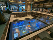 Ideum en MSC Helios Wine Bar