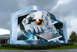 SNA Display en centro espacial Kennedy