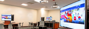 Extron NAV crea una red de colaboración AV en el campus de Endicott College