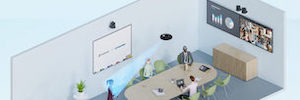 Sennheiser TeamConnect Ceiling Medium integrates with Crestron Automate VX