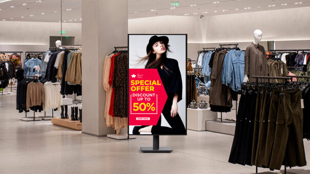 Sony Signagelive retail fashion