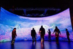 Virginia Tech Cube Digital Projection