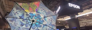 Epson enveloppe les visiteurs de l’ISE avec des projections immersives et multisensorielles