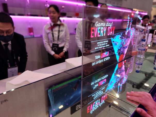 LG OLED transparente ISE2024