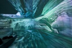 Rhyality inmersive art hall WSDG Holophonix