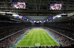 Estadio Santiago Bernabeu Real Madrid Daktronics