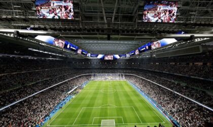 Estadio Santiago Bernabeu Real Madrid Daktronics