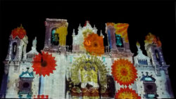 Charmex, Epson y Isgal Eventos en videomapping del santuario Virgen Milagros