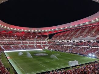LG y Atletico de Madrid estadio