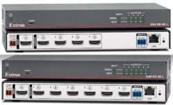 Extron DA4 HD 8K L y DA6 HD 8K L