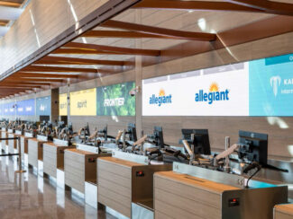 Nanolumens en aeropuerto Kansas City