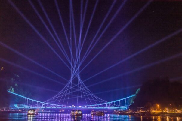 Inauguración del Puente Linz con Robe (Foto: Markus Rathmair)