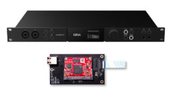 Audient ORIA iPad Remote y Dante Card