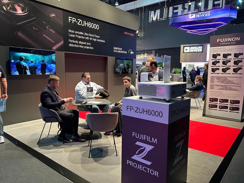 Fujifilm ZUH6000 crea en ISE 2025 experiencias envolventes