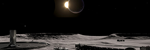 Powersoft brings its technology for trips to the Moon with virtual reality