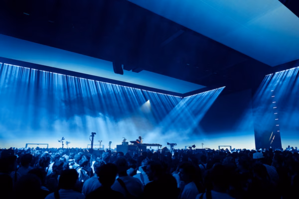 Panasonic proyecta en 360º la primera gira de conciertos inmersivos del mundo