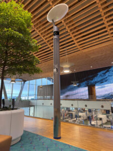 Renkus-Heinz en aeropuerto de Portland