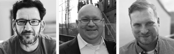 Daniel Schafer, Daniel Kaminski y Andre Maier