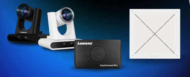 Lumens y Sennheiser sala reunión